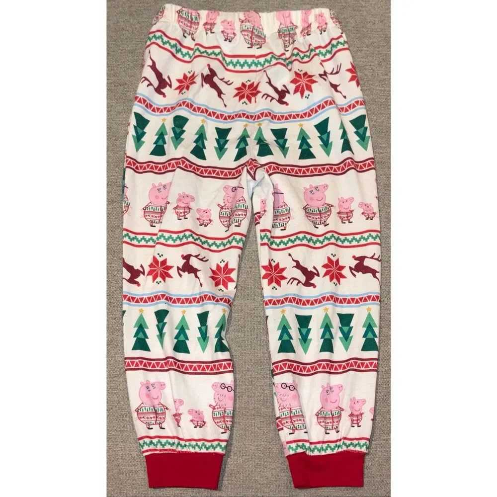 Peppa Pig Christmas Pajamas size 3-4